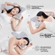Подушка Mixiaoshu ZERO PILLOW ортопедична з ефектом пам'яті Memory foam у формі метелика - зображення 10