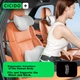 Комплект подушок в авто CICIDO для шиї та попереку, плюш Delicate-plush, ергономічний дизайн Gray - зображення 7