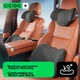 Комплект подушок в авто CICIDO для шиї та попереку, плюш Delicate-plush, ергономічний дизайн Gray - зображення 13