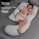 Подушка для вагітних October Crystal SH3220 U-подібна Memory foam Green - зображення 5