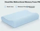 Подушка Aeromax Memory foam Ортопедическая с эффектом памяти со съемным чехлом (5536) - изображение 5