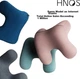 Детская подушка для сна H.nos P-062 с эффектом памяти 28x25 см. Gray - изображение 11