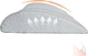 Подушка Aeromax ортопедична з ефектом пам'яті для попереку (memory foam) - зображення 3