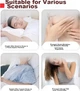 Подушка ортопедическая Aeromax Anti-Side Sleeping Beauty Memory foam с эффектом памяти 60х32х10.5 см - изображение 7