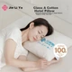 Подушка Grace Pure Cotton Grade A полиэфирное волокно мягкая прямоугольная 46х72 см 2 шт - изображение 4