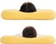 Подушка Tangdao Chillax Cat Belly ортопедична Memory foam 66х40х10/11 см Yellow - зображення 4