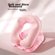 Подушка для сна Mixiaoshu NAP ортопедическая эргономичная 24.3×19.6×5 см Pink - изображение 8
