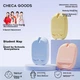 Подушка CHECA GOODS Memory foam ортопедическая для сна на животе фигурная Blue - изображение 6