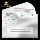 Подушка ортопедическая JAHVERY 3D Bone Type Pillow с эффектом памяти 12-9 см. White - изображение 4