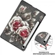 Чохол для планшета Samsung Galaxy Tab S10 FE (SM-X520/SM-X526) 10.9" BeCover Smart Case Black Rose (BC_715923) - зображення 5