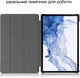 Чохол для планшета Samsung Galaxy Tab S10 Lite SM-X400/406 10.9" BeCover Smart Case Black Rose (BC_715924) - зображення 6