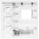 Корпус Arctic Xtender Clear Glass White (ACPCC00014A) - изображение 6