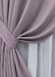 Комплект готовых штор VR-Textil Микровелюр Petek № 1493ш Лавандовый 150х270 см 2 шт (33-1264) - изображение 5