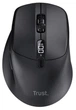 Миша Trust Zevo Ultra-Fast Rechargeable Wireless/Bluetooth Black (8713439259919) - зображення 1