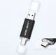 Флешка Jaster 128Gb OTG USB Flash Drive Type-C Black - зображення 1