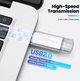 Флешка Jaster 128Gb OTG USB Flash Drive Type-C Black - зображення 4