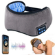 Маска для сна с наушниками Bluetooth MUSIC GOGGLES Повязка на глаза с гарнитурой, серая (2052457) - изображение 5