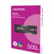 Внешний SSD накопитель ADATA SC610 500GB Black (SC610-500G-CBK/RD) [168832] - изображение 8