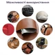 Самоклеющаяся экокожа 1,37х1 м 0,5 мм PVC PU Светло-коричневая - изображение 6