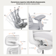 Fotel biurowy LiberNovo Omni Space Gray (CP-GW-0000015-00-00) - obraz 14