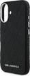 Etui plecki Karl Lagerfeld FW Stamped Karl MagSafe do Apple iPhone 16 Black (KLHMP16SPGKLFOFK) - obraz 6