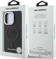Etui plecki Karl Lagerfeld Initial & Metal Logo MagSafe do Apple iPhone 16 Pro Black (KLHMP16LPGFKLRDK) - obraz 8