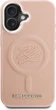 Etui plecki Karl Lagerfeld Initial & Metal Logo MagSafe do Apple iPhone 16 Pink (KLHMP16SPGFKLRDP) - obraz 3