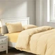 Комплект постельного белья Lovely Svi Полуторный Евро 150х210 см Striped Yellow Вареный хлопок (6900004103261) - изображение 2