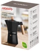 Гейзерна кавоварка ARDESTO Midori алюміній бамбук 240 мл 6 чашки (AR8104W) - зображення 8