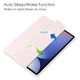 Чехол Clear Acrylic Samsung Galaxy Tab S10+ SM-X820, SM-X826 с местом для стилуса Розовый - изображение 3
