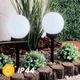 Набір садових LED‑куль 15 см на сонячній батареї 4 шт — Lumiled Atris, холодне світло 6500 K, IP44 - изображение 8