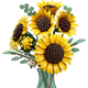 Конструктор Цветы Icons Botanical Букет подсолнечников (11502) - изображение 4