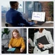 Клавіатурний чохол для iPad 9.7 (2018/6th) та 2017 (5th), iPad Air 1/2, магнітна бездротова QWERTZ з держачем для стилуса, чорний - зображення 7