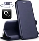 Чохол книжка для iPhone 12 та iPhone 12 Pro магніт book темно-синій - зображення 1