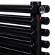 Дизайнерский радиатор Betatherm Praktikum PH2 425x1200 горизонтальный, черный матовый - изображение 3
