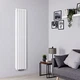 Дизайнерский радиатор IDEALE Adele 12 1800x354 вертикальный, белый матовый (универсальное подключение) - изображение 7