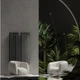 Дизайнерский радиатор Terma Sherwood 1900x540 вертикальный, черный - изображение 2