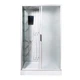 Гідробокс Vivia TKF 7715 Білий мармур WG 120х80х215 см мілкий піддон (А0048640) - зображення 2
