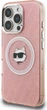Etui plecki Karl Lagerfeld IML Choupette Head Logo MagSafe do Apple iPhone 16 Pro Pink (KLHMP16LHMKBCHP) - obraz 2