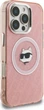 Etui plecki Karl Lagerfeld IML Choupette Head Logo MagSafe do Apple iPhone 16 Pro Pink (KLHMP16LHMKBCHP) - obraz 4