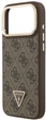 Etui na smartfon Guess 4G PU Triangle Logo & Stand Camera Magsafe do Apple iPhone 17 Pro Max Brown (3666339534462) - obraz 6