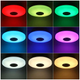 Светильник потолочный 60Вт RGB с Bluetooth колонкой для дома 38 см белый LS-540 - изображение 6