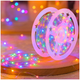 Гирлянда нить 100м 1000LED USB пульт 8 режимов для дома Разноцветный LS-2642 - изображение 5