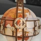 Конструктор 3D дерев'яний глобус ROKR Luminous Globe ST003D (Electric Version) з LED-підсвічуванням, 185 деталей - изображение 3