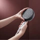 Лейка для душа Hansgrohe Raindance Alive Select S пластик, черный матовый (24500670) - изображение 8