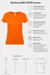 Футболка B&C #E150\women Оранжевый L - изображение 8