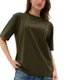 Футболка базова oversize Premium хакі розмір L - зображення 3