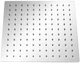 Верхній душ KRONER (KRP) Edelstahl Kubus-ESG704-25 - зображення 1