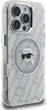 Etui plecki Karl Lagerfeld IML Karl Head Logo MagSafe do Apple iPhone 16 Pro Max Grey (KLHMP16XHMKBKHG) - obraz 4