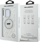 Etui plecki Karl Lagerfeld IML Karl Head Logo MagSafe do Apple iPhone 16 Pro Max Grey (KLHMP16XHMKBKHG) - obraz 8